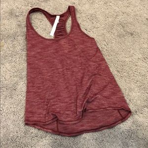 Maroon Lululemon Tank Top